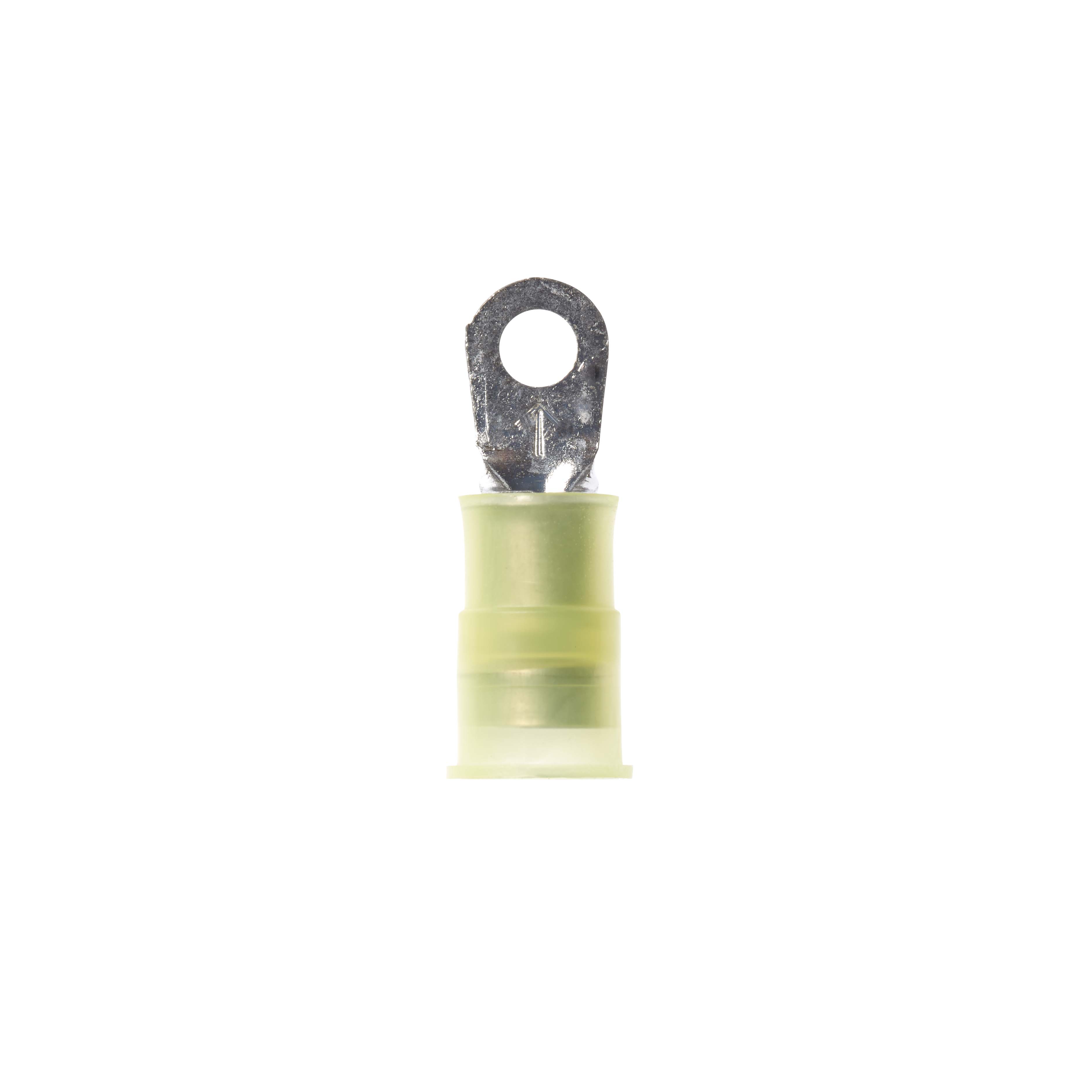 Ring Terminals - Nylon - 16-12 ga - Yellow - 1/2 in